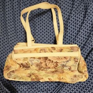 Floral handbag purse